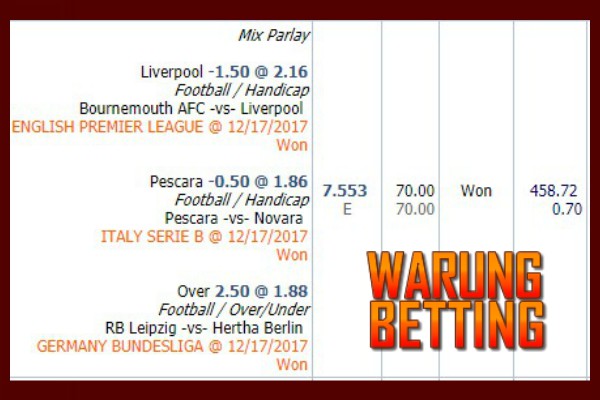 Tips Jitu Tembus Mix Parlay